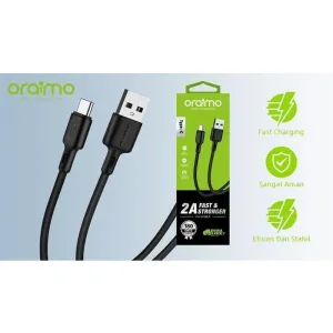 Oraimo 2Meter fast charging Type C cable 