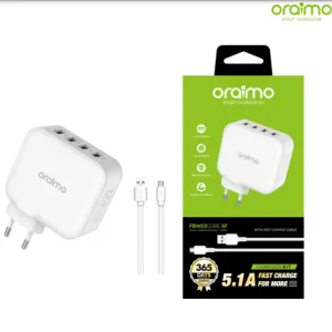 Oraimo Charger 4 Ports Powercube 4P 