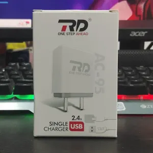 RD 2.4A Micro Usb charger 
