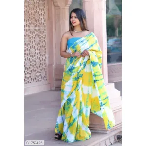 Gorgeous Printed Cotton Sarees