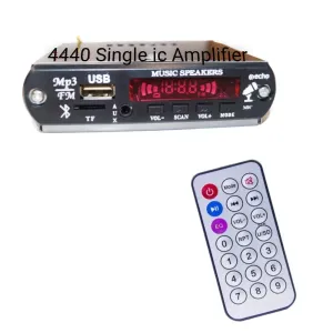 BME 12V 4440 single IC Mini car Stereo Audio Amplifier Bluetooth,SD Card, USB, FM Radio, A