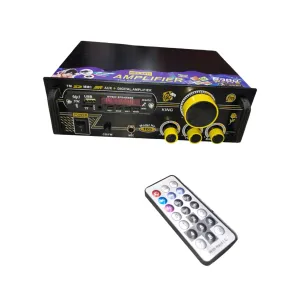 BME Stereo Bluetooth Amplifier with Mic Socket 5000watt RMS 4440ic Based Amplifier Purpose