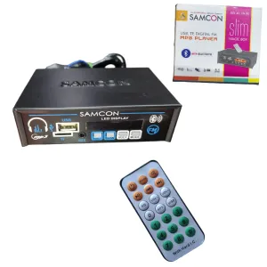 BME Samcon Slim Magic Box Bluetooth, FM ,Sd Card, Usb, Aux Audio Receiver for All type Amp