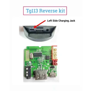 BM ELECTRONIC TG113 Reverse Kit Speaker JBL Style - 5V Bluetooth Amplifier FM USB AUX Card