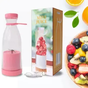 BME Blender Portable Juicer for Smoothie, Juice, Vegetable Shakes with 6 Blades Wireless C
