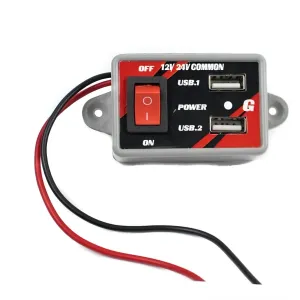 BME 12/24V To USB charging Module for Bike ,car, auto rickshaw, e- rickshaw, Truck Multipl