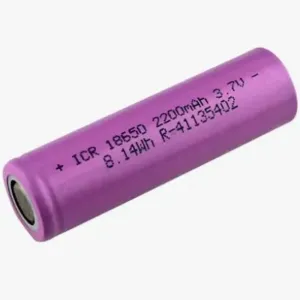 BME Hongli ICR-18650 2200mAh 3.7V 8.14Wh Li-Ion Cell (Pack Of 1)