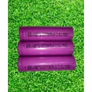 BME ICR 2200mAh 3.7V 18650 Li-ion lithium rechargeable cells battery (Pack Of 3)