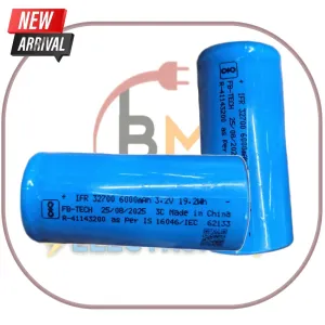 BME IFR 32700 3.2V 6000mAh/6Ah Rechargeable LifePO4 3C Grade Battery Cell for EV