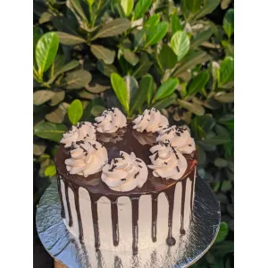 Chocovanilla cake 