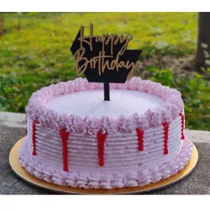 Raspberry cake 