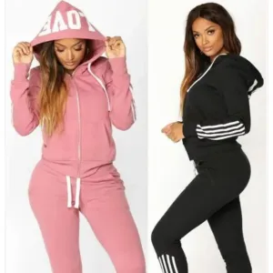 Girl tracksuit with hoodie 