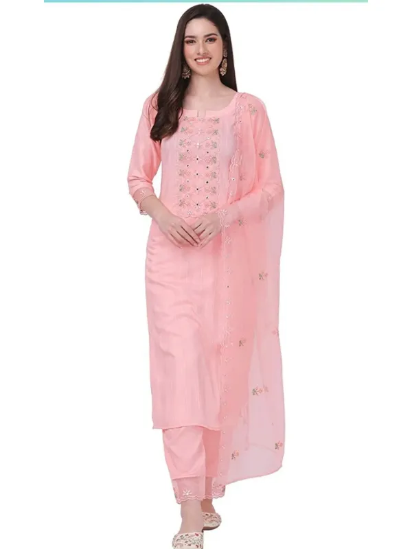 Pink kurti with Pant 
