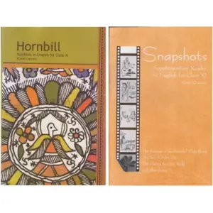 NCERT BOOK , Hornbill Textbook In English ,Snapshots Supplementary Reader In English For Class-XI (Core Course) ,[COMBO PACK] 