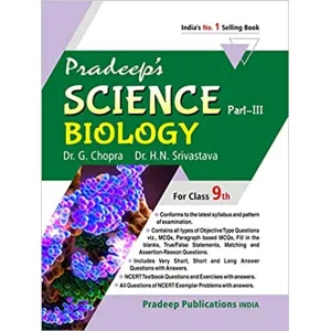 Pradeep's Science Part Iii (Biology) For Class 9