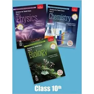 Combo Pack: Lakhmir Singh Class 10 Science (Biology, Physics, Chemistry)
