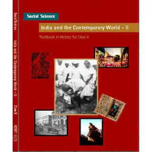 NCERT India & Contemporary World - II (History) in English medium for Class 10