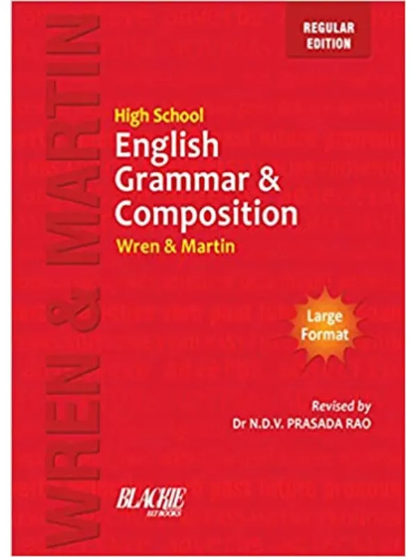Wren And Martin -high School English Grammar