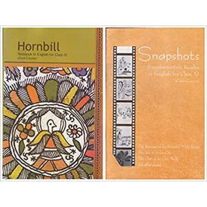 NCERT BOOK , Hornbill Textbook in English ,Snapshots Supplementary Reader in English for C