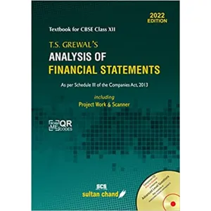 Grewal's Analysis of Financial Statements: Textbook for CBSE Class 12