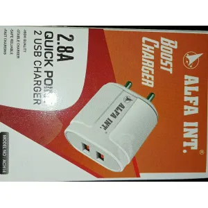 Alfa Android charger (2.8 Amp)