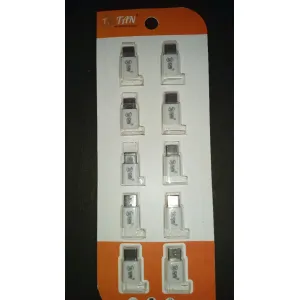 TAN MICRO USB TO TYPE-C CONNECTOR