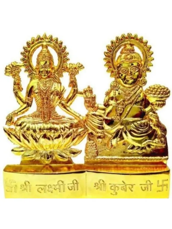 Laxmi & Kuber ji Decorative Showpiece Decorative Showpiece
