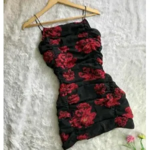 Black Rose Dress