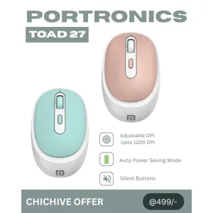 Portronics toad 27 wireless mouse