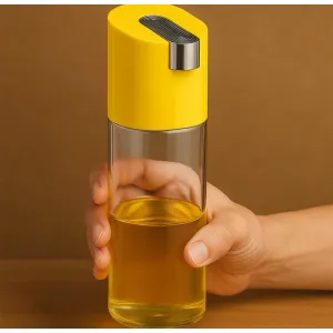 500 ml Automatic Oil Dispenser Bottle With One- Tucha Controlled Pour Spout (1 pc)