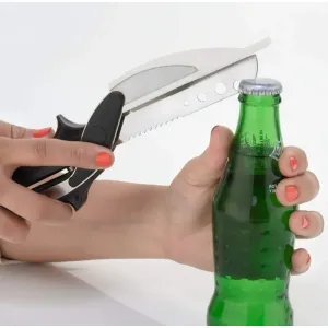 Stainless Steel 4 In 1 Clever Cutter, Black 