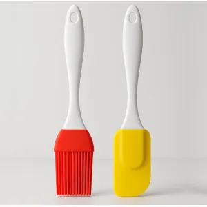 Spatula And Pastry Brush For Cake Decoration 