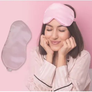 New Unisex Satin Sleep Mask -For Travel & Meditation (1 pc)