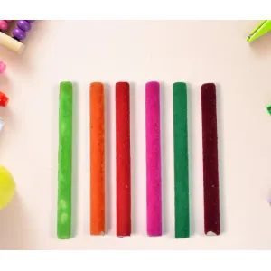 Small velvet pencil (1 pc / mix colour & design)