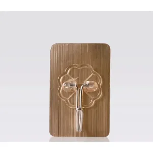 Plastic Adhesive Sticky Waterproof and Oil Proof Wall Hook (5.5,3.5 cm)