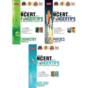 Objective NCERT at your Fingertips(NEET) - Phy, Chem, Bio Combo Latest Edition 2021 Set Of