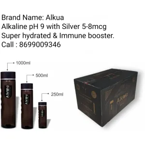 Alkua Alkaline Silver Water