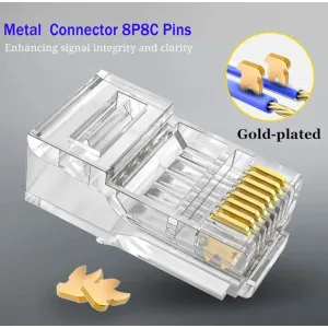 Rj 45 Connector ( Pack of 100)