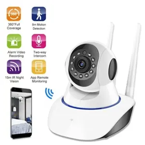 OneXSale indoor Dual Antenna Wifi Smart Camera 2 mp