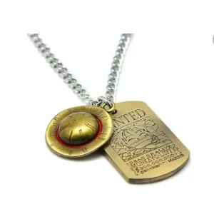 Luffy Wanted Necklace