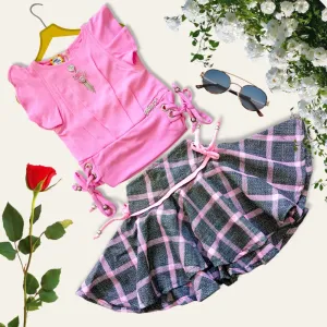 CuteStories Girls Skirt Top For 2 Years Girl