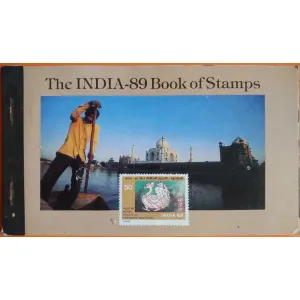 The INDIA-89 Book of Stamps