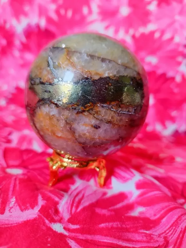 GOLDEN HEALER QUARTZ SPHERE