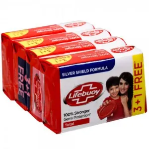 LIFEBUOY - (PACK OF 4) 75gm