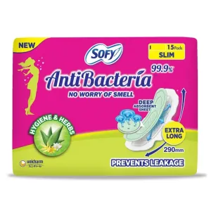 SOFY ANTIBACTERIAL PADS 20pc