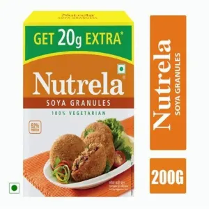 NUTRELA SOYA KEEMA GRANULES 200GM