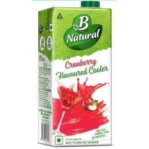 B NATURAL CRANBERRY 1L
