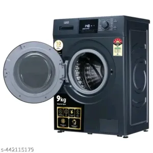 9 kg 5 Star Fully Automatic Front Load Washing Machine (16 Wash Programs, PolarBlue)