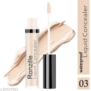 Ronzille HD Photo Perfect Liquid Concealer New Full Coverage - 03 Concealer (Granola, 10 g
