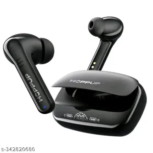 HOPPUP AirDoze Grand Pro with Power Bank Function, 200 Hrs Playtime, ENC & Gaming Mode Blu